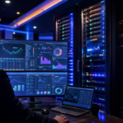Unbranded online casino technology business analytics scene