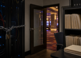 Unbranded casino cybersecurity review with protected records and court documents
