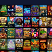 Casino Grand Bay’s desktop game lobby, pictured in Chipy’s review gallery.