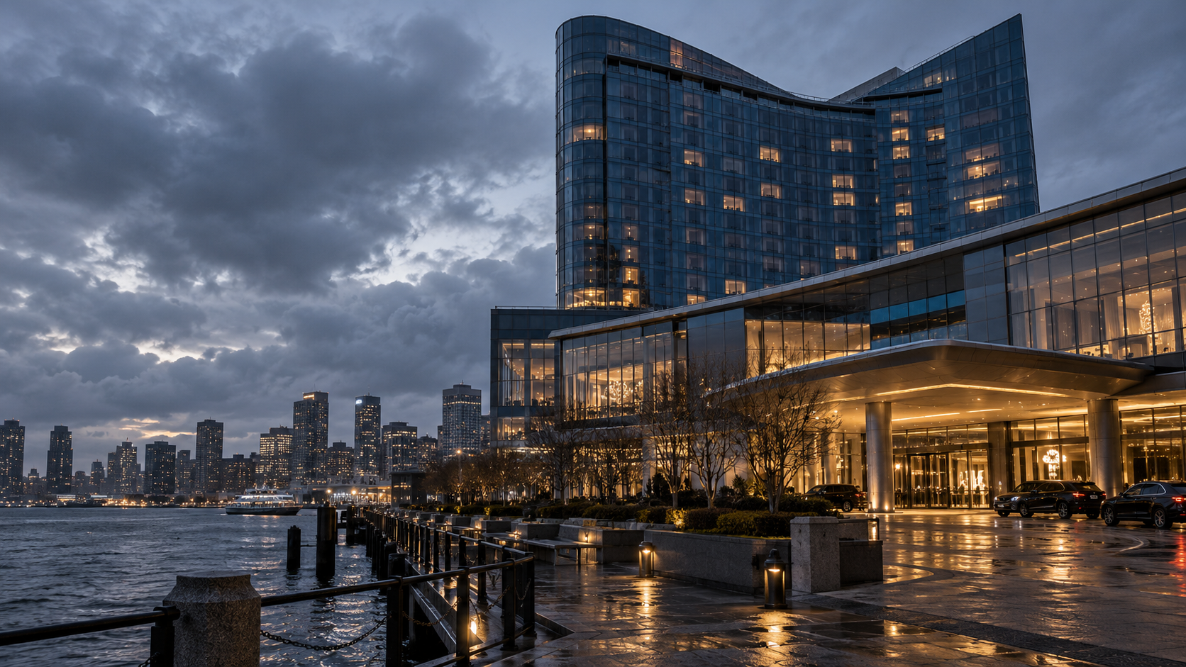 Editorial illustration for Encore Boston Harbor Revenue Falls to a Post-Pandemic Low