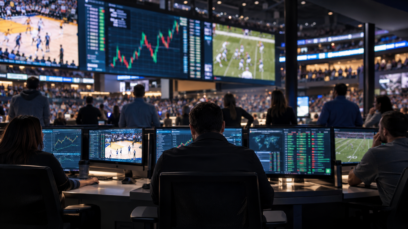 Editorial illustration for Fanatics Sports Betting Ambition Meets a More Competitive U.S. Market