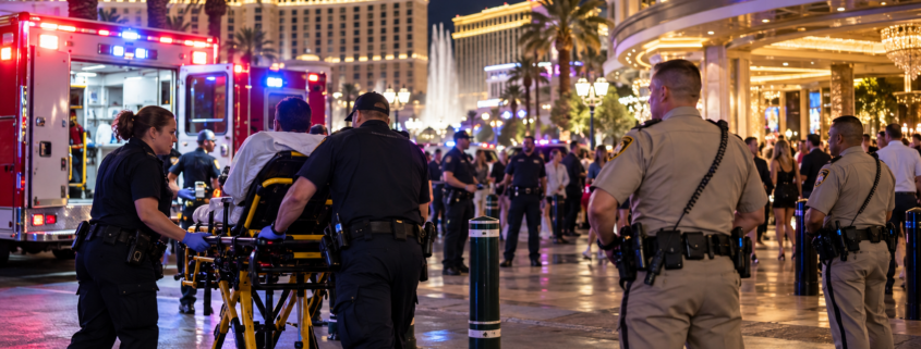 Editorial illustration for Las Vegas DUI Crash Sentencing: Club Promoter Receives 8 to 20 Years