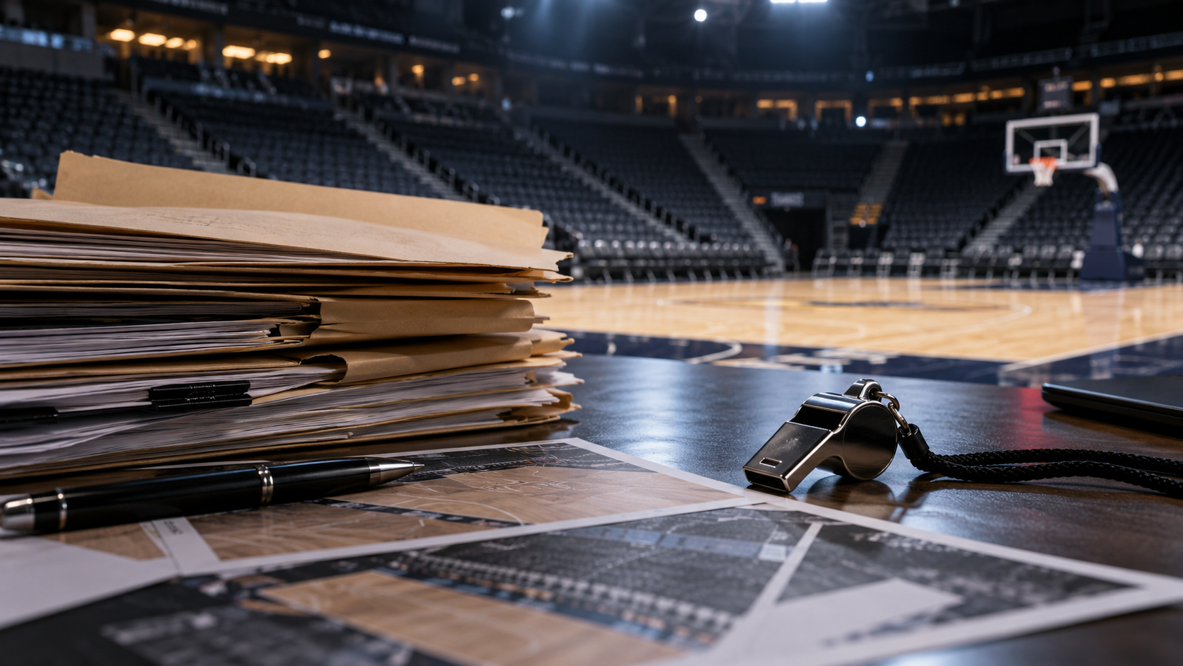 Editorial illustration for NBA NCAA Betting Probe: Guilty Plea Brings Integrity and Compliance Into Focus