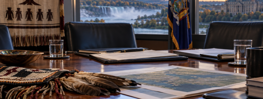 Editorial illustration for Seneca Nation Gaming Compact: Negotiation Claims Raise New Questions