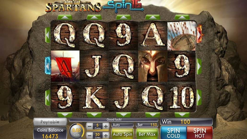 Age of Spartans online slot game