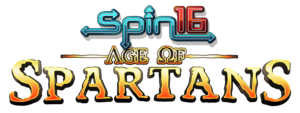 age of spartans online slot logo
