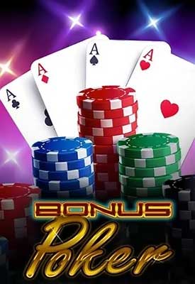Bonus Poker video casino game